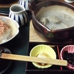 手挽きそば 一心 - そば三昧 そばがき