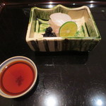 日本料理 晴山 - お造りです。