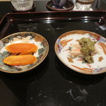 日本料理 晴山 - 自分の誕生月ということで、サービスでこの様なものが。