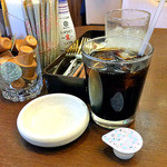 JR東日本ホテルメッツ - 朝食のドリンク（アイスコーヒー）