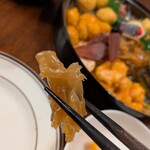 台湾中国料理 燕来香 - コリコリのクラゲ