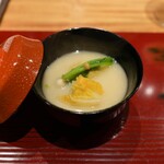 오오타니 - 造り：平目、本マグロ、赤貝のお造り