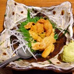 どさんこキッチン ゴリラ - ウニ刺し(1408円)