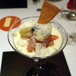 アキュイール - ホワイトアスパラバスノババロアト海老のクリュ