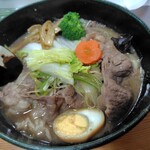 なにや - 牛肉麺1500円、初期状態