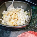 焼肉食堂 リキ太郎 - このネギが旨い