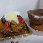 洋菓子店slow - 車の座席で移動して、ちょっと乱れました