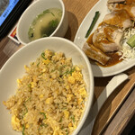 大阪炒飯倶楽部 - よだれ鶏定食