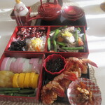 カスミ - おまけ写真、妻のお節