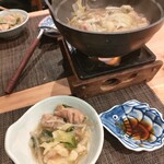 盛田食堂 - もつ鍋1350円