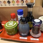 もりもり寿し - 卓上調味料