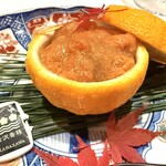 TOMONO - 【 香箱ガニと雲丹 】