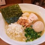 煮干しそば 虎空 - 2014冬　味玉鶏白湯