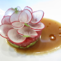 Jean-Georges Tokyo - 本マグロのタルタル　アボガド　ラデュッシュ　ジンジャーマリナード