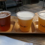 MIYAJIMA BREWERY 1F ビアスタンド - （2025/11月）3種飲み比べセット