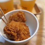 MIYAJIMA BREWERY 1F ビアスタンド - （2025/11月）カキフライ（2個）