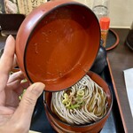 奥出雲 そば処 一福 - 残りを投入