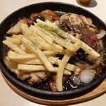 酒と肴と牡蠣 有と無 - 