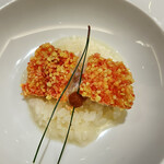 Ecru 117 - 甘鯛のあられ揚げととカブのリゾット風おじや