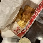 ケンタッキーフライドチキン - 料理写真:4、1、1の組合せ