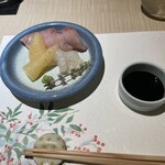 広島 鮨 天ぷら いわい - お造り