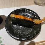 広島 鮨 天ぷら いわい - 海老ドック