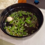 黒部サンバレーホテル - お吸い物