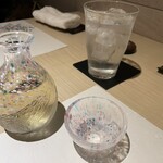 広島 鮨 天ぷら いわい - かわいいグラス