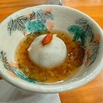 黒部サンバレーホテル - 箸休め（蓮根饅頭、蕎麦の実餡）