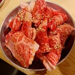 アブリヤ 阿部商店 - 焼しゃぶ