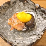 日本料理 e. - 赤貝のきみはな和え