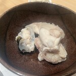 旬楽館 - (左から)ふぐの口、カマ