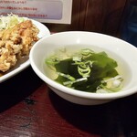 サウスヴィラ - セットのスープです。