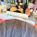 ケンタッキーフライドチキン - 焼きそばの屋台、息子っち越し。