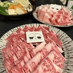 しゃぶしゃぶ すき焼き 食べ放題 和牛と豚 三条河原町店 - 