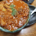 鶴見川橋もつ肉店 - もつカレー