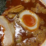 武市総本店 - 辛魚武市らーめん（激辛８０・アップ）