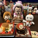 シャトレーゼ - 我が家の、お馬みにー、うるぽちゃベイと馬ミッキー