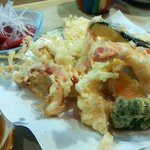 ふるかわ - 天ぷら定食（2014.12）