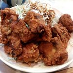 ふるかわ - まぐろのから揚げ（アップ）（2014.11）