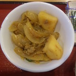 盛岡月が丘食堂 - ひき肉とじゃがいもの煮つけ