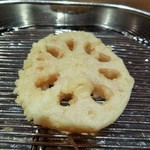 てんぷら 深町 - 加賀蓮根