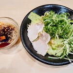 つけ麺本舗辛部 - 定番つけ麺並１辛♪
