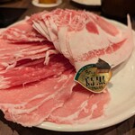 我那覇豚肉店 - アグー豚しゃぶしゃぶ