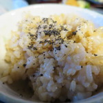 笹の葉 - 玄米ごはんアップ