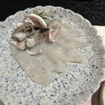 晴寿 - フグの刺身