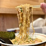 麺ENDO - 太麺をリフトUP⤴️