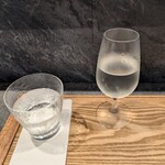 RAMEN MATSUI - ワイングラスでより香りが伝わってきます。