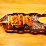 割烹居酒屋 和タナベ - 信玄どり ねぎま串