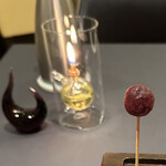 プレゼンテ スギ - ⑰紫人参のアイスキャンディー
      人参の向こう側のその先
      ８時間の焼き　芋化
      +アールグレイの昆布茶　発酵